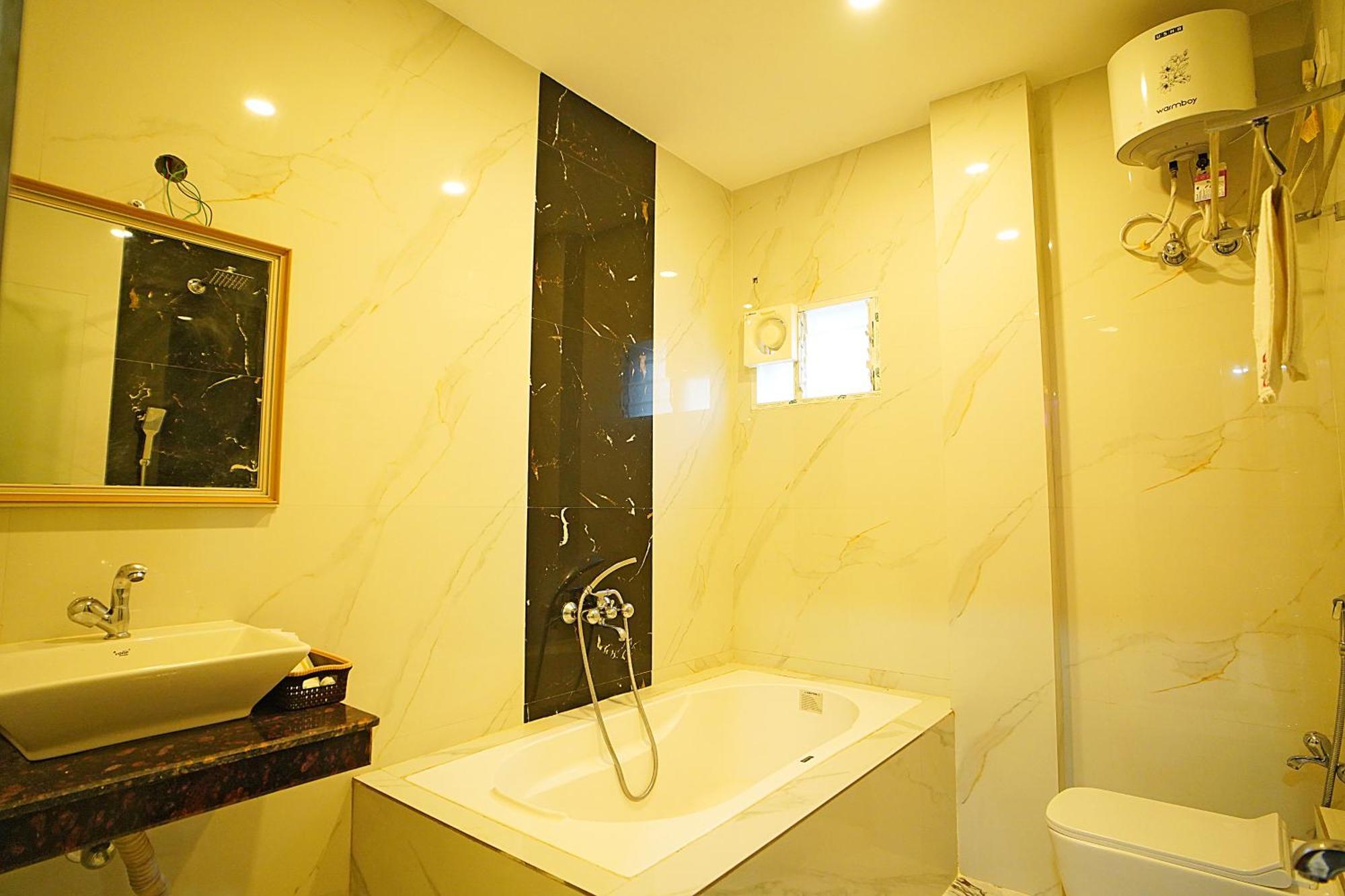 Goa Beach Resort On Beach มันดราโมนี ภายนอก รูปภาพ