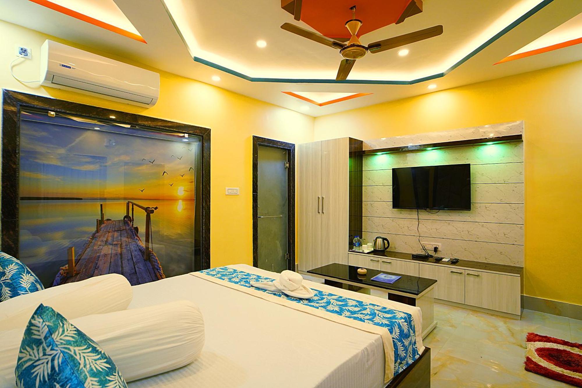 Goa Beach Resort On Beach มันดราโมนี ภายนอก รูปภาพ